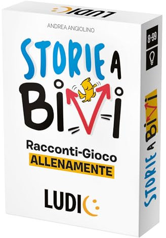 Ludic - Gabelgeschichten - Geschichten - Training - Gesellschaftsspiel für 1 oder mehr Spieler, Jahre 10+, Ein Kartenspiel für die ganze Familie | IT60865