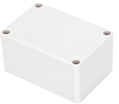 YuXinCat IP65 Waterproof Junction Box for Outdoors, Flush-Mounted Junction Box, Electrical Project Boxes, ABS Cable Junction Box for Electrical Junction Box Control (10 x 6.8 x 5 cm)