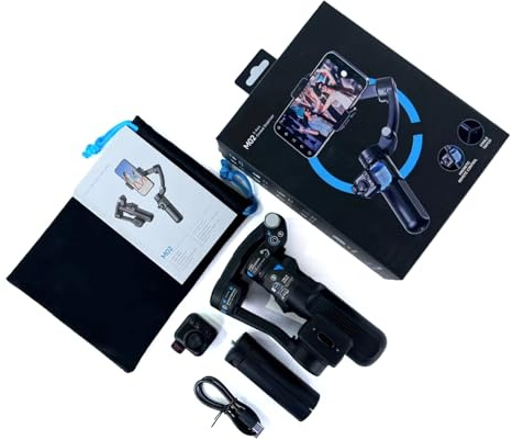 3 Axises Multifunktionale Selfie Stick Und Smartphone Gimbals Stabilisatoren Mit Intelligenten Gesichtsspuren Tragbarer Telefon Gimbals