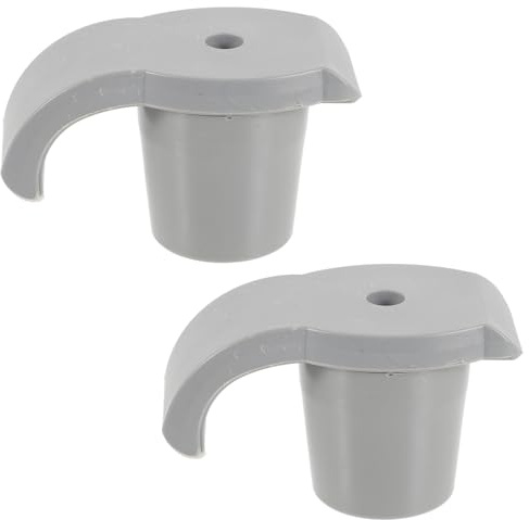 Healvian 2 Stück Walker Ski Glides aus Robustem Rutschfeste Leichte Gehhilfen ski für Mehr Mobilität und Einfache Montage Praktische Walker zubehörteile