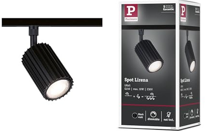 Paulmann URail Pendel Lirena GU10 max. 10W 230V Schwarz matt 93146 (Spot)
