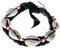 Ciffre Muschelarmband Glücksbringer Geburtstag Armband Band Muschel Kauri Vintage Look Miami