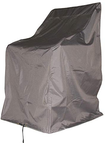 QUICK STAR Schutzhülle Stuhlhülle Stapelstuhl Dinnersessel Klappstuhl Sessel Schutzhaube Abdeckplane Grau