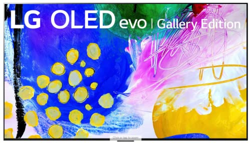 LG OLED Evo G2 Series 83†Alexa Built-in 4k Smart TV (3840 x 2160), 120Hz Refresh Rate, AI-Powered 4K, Dolby Cinema, WiSA Ready, Cloud Gaming (OLED83G2PUA, 2022)