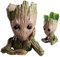 Baby Groot Blumentopf, Innovative Action-Figur aus Filmklassiker I AM Groot Für Home Decorations & aquariumpflanzen deko, Kreativer Geschenke für Erwachseneund Kinder