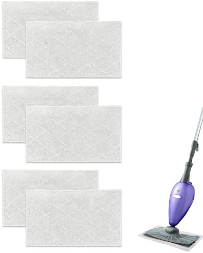 Light n Easy Steam Mop Pads Replacement for SENMO Steam Mop and OApier S5 | 7.5''x11.6'' Reusable Floor Cleaning Cloths, for Light 'N' Easy S3601 S3101 S7326 7688ANB 7618ANB 7618ANW S6 S15 S1 S4 S5 S12
