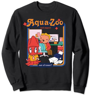Aqua Zoo Tech Support - Out Of Toner? Sweatshirt