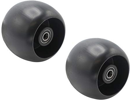 SECURA 2x Stützrad Deckrad kompatibel mit Jonsered FR2216A24X4 965190701 Rasentraktor