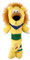 GiGwi Hundespielzeug, Plüschspielzeug für Hunde, süßes quietschendes Hundespielzeug, zum Spielen und Kuscheln, 30 cm (LÖWE)
