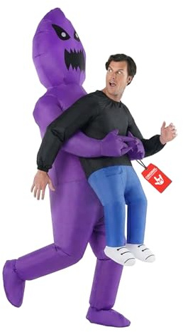 Morph, Inflatable Alien Costume, Halloween Costumes for Men | Inflatable Costume for Adults with Built-In Fan, Inflates in Seconds, Fun for Parties & Dress Up, Perfect for Halloween