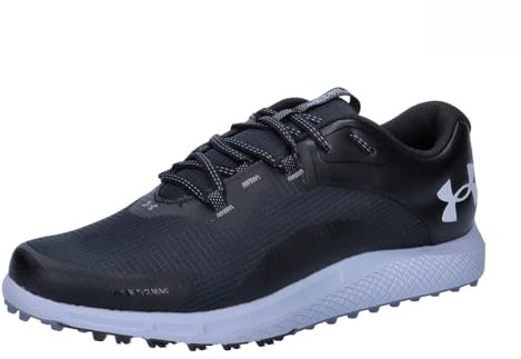 Under Armour Charged Draw 2 - Zapatos de golf sin pinchos para hombre, (002) Negro/Negro/Gris Mod, 40 EU