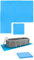 eyepower 8 Grandes Dalles : 1,9m² Tapis Piscine Hors Sol - 50 x 50 cm Dalle Mousse Exterieur - Bache Dessous de Piscine - Tapis de Sol Piscine Hors Sol Dalle Mousse Spa Tapis Puzzle