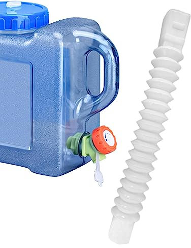 Camping Water Container With Spigot, Drinking Water Canister, Large Water Storage Containers, Outdoor Water Bucket, Camping Water Tank For Car Driving Camping Hiking