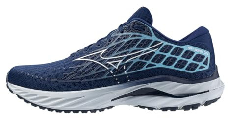 Mizuno Men's Wave Inspire 20 Running Shoe, Estate Blue-White, 8 UK