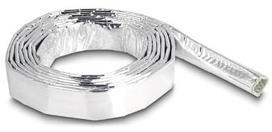 DeLOCK Kabelschlauch aus Glasfasergeflecht und Aluminium 2 m x 10 mm