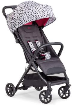 Inglesina Passeggino leggero Quid 2, Bianco (Polka Dots White), fino a 22kg, Compatto, Ottimo per Aereo