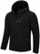 33,000ft Veste softshell pour homme - Imperméable et coupe-vent - Veste fonctionnelle respirante - Veste de cyclisme légère avec capuche - Sans doublure en polaire, Noir , XL