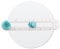 Coupe-papier circulaire - Coupe-boussole - Outil de papier de scrapbooking - 14,5 x 2,4 x 4 cm - Grand cutter rotatif circulaire avec échelle claire - Coupe-papier circulaire - Outil de scrapbooking