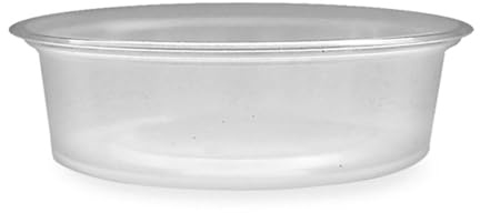 SWS 1000 Dressingbecher Dipbecher Saucenbecher o. Deckel 50 ml Ø 70 x 24 mm klar