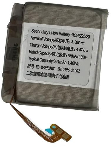 nengbattery 3.88V Replacement Battery For Galaxy Watch 4 Classic 46mm EB-BR890ABY SM-R890 SM-R890NZKAXAA 1ICP5/25/23