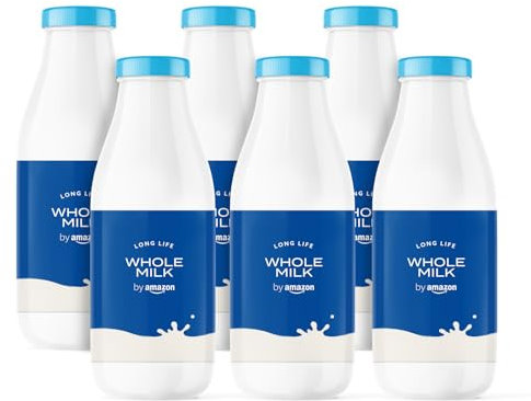 by Amazon Leche Entera, 6x1L