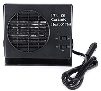 Tragbare Autoheizung, Auto-Defroster-Windschutzscheibenheizung, 12 V, Auto-Innenraumheizungen für Fahrzeuge, Auto-Defroster-Heizung, 300 W, Keramik-Auto-Heizlüfter,