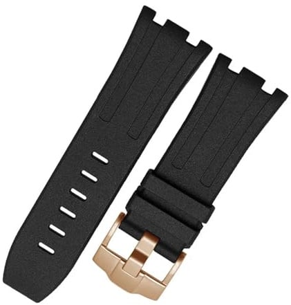 ILAZI Gummi-Armband für Audemars Piguet-Uhrenarmband, Herren-Silikon-Armband, Armband-Zubehör für 15703, 28-mm-Silikon-Uhrenarmband