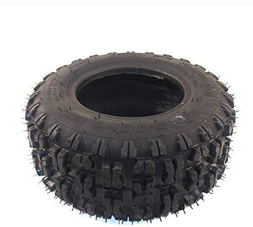 XYQUTQMK 13x5.00-6 Reifen für ATV Quad Bike Gokart Roller Mini Buggy Rasenmäher Schneepflug Motorräder Teil, Ersatz Räder, tragbar