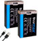 2X blumax Akku Ersatz für Canon LP-E17 |- 1000mAh -| mit USB Typ-C Ladebuchse/NTC-Sensor & V1-Gehäuse - für EOS RP R8 R50 R100 - (Teildekodiert)