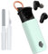 POZCIS for Skullcandy Dime Evo Case Cover, Soft Silicone Protective Earbuds Case, Only Compatible with Skullcandy Dime Evo with Cleaner Kit Accessories Set(Green)