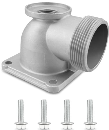ULXIOM 63405 56160 NPT Threaded Outlet with 4 Bolts Fit for Predator 2 Inch 212cc Engine Semi-Trash Water Pump