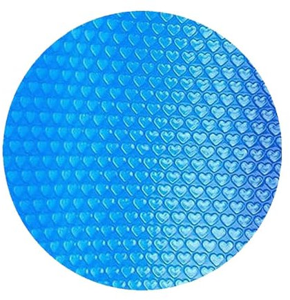 Cubierta solar de burbujas para bañera de hidromasaje, manta solar de 4 a 10 pies, cubierta de protección para aislamiento térmico de piscina, manta térmica protectora con burbujas de