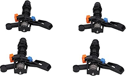 Depisuta G1/2 Männlicher Faden-Drehsprinkler für Gartenbedarf, Starker Bewässerungssprinkler für groß Angelegte Landwirtschaftliche Bewässerung, 10 Prozent