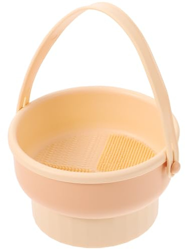 Sewroro Makeup Brush Cleaner Tool for Eye Shadow and Makeup Brushes Lightweight Tpr and Pp Material Suitable for Travel Use