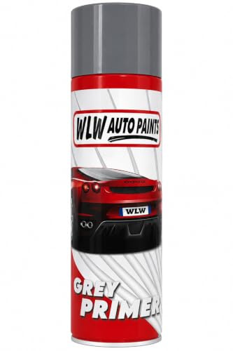 Xtremeauto 500ml Grey Primer Aerosol Spray Paint – Fast Drying Undercoat Primer for Metal, Wood, Plastic & Automotive Surfaces, Smooth Surface Preparation for Topcoat Application