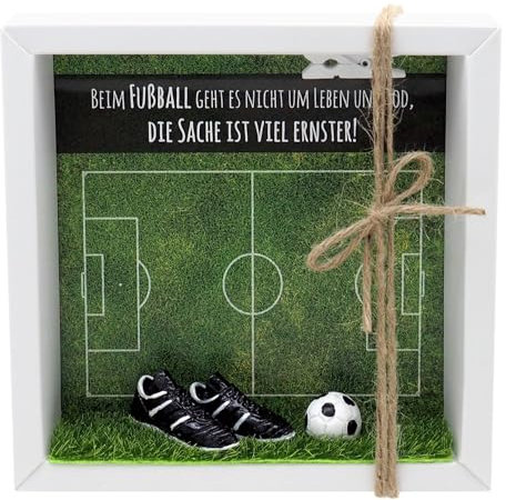 ZauberDeko Geldgeschenk Verpackung Geldverpackung Gutschein Fußball Mann Sport Weihnachten Geschenk