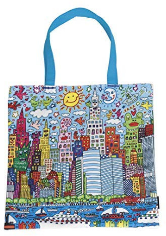 Fridolin James Rizzi - My New York City Art Shopping Bag