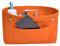 NOTAG Taschenorganizer Handtasche Kosmetik Organizer Tasche Organizer Leichte Große Kapazität Aufbewahrungstasche Accessoires Kosmetiktasche 6 Farben (L, Orange)