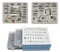 Yeqin Lot de 52 pieds presseurs professionnels avec boîte de rangement en plastique pour machine à coudre à tige basse Brother, Singer, Janome, Babylock, Toyota, New Home et Kenmore