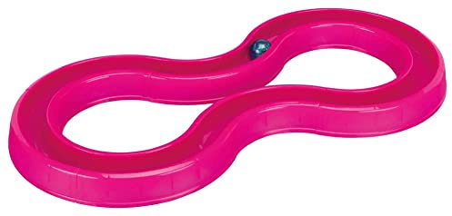 TRIXIE interaktives Katzenspielzeug FLASHING BALL RACE, KUNSTSTOFF, 65 × 31 CM, PINK - 41413