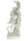 Kremers Schatzkiste Alabaster Deko Figur Apollo und Daphne 20 cm Skulptur weiß Replik Götter