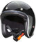 Iguana Custom Collection Motorradhelm mit Nieten Pendejo Schwarz glänzend (XS)