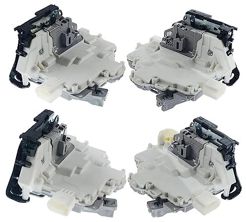 Frankberg 4x Stellmotor Türschloss Vorne Hinten Kompatibel mit A4 8K2 B8 A4 Allroad 8KH B8 A4 Avant 8K5 B8 2007-2009 A5 8T3 8TA 2007-2012 Replace# 8J1837016A