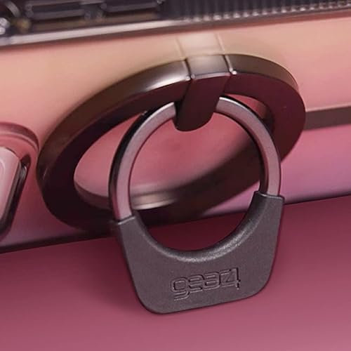 Gear4 ZAGG Ring Snap 360, Magnetring-Zubehör – 360-Grad-Drehung, sicherer Halt mit Ständer – Super starker Magnet für iPhone 14/14 Plus/ 14 Pro/ 14 Max Pro Rose Gold