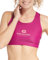 Beach Volleyball Apparel Sport BH Damen zum Baden | Sports Top Oberteil Bra Bikini | Frauen Sportbh Bustier ohne Bügel für Beachvolleyball Yoga Fitness Running (L, Berry)