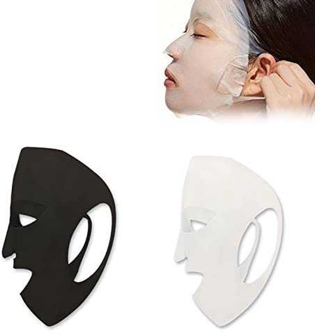 Copri Maschera In Silicone,Maschera Facciale In Silicone,Copri Maschera Facciale Silicone Riutilizzabile,Orecchio Appeso,Evitare Che L'essenza Della Maschera Evapori,Evitare Che Maschera Cada,Kiuiom