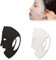 Couverture De Masque En Silicone,Masque Facial En Silicone Réutilisable,Couverture De Masque De Visage,Silicone Visage Facial,Feuille De Visage Réutilisable,Empêche Le Masque De Tomber,Kiuiom
