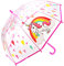 Hartom Rainbow Unicorn,Childrens Lightweight, POE Dome Umbrella.