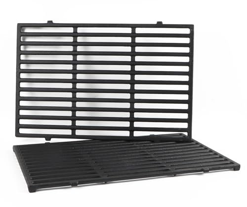 Barbqtime 7638 7639 44,5 cm Grillrost für Weber Spirit 300 Series Gasgrill, Grillroste Ersatz für Weber Spirit E/S 310 E/S 320 E/S 330 SP-320, Spirit 700 Genesis 1000-3500 Genesis Gold Silber