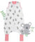 schlummersack Baby Schlafsack mit Füßen Sommer 1 Tog 70 cm dünn Koala | Schlafsack mit Beinen und verlängerten Bündchen für eine Körpergröße von 70-80cm | Schlafsack Baby Sommer Frühling